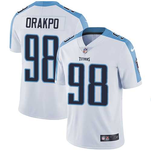 Nike Tennessee Titans #98 Brian Orakpo White NFL Vapor Untouchable Limited Jersey,We sell and wholesale Nike Tennessee Titans #98 Brian Orakpo White NFL Vapor Untouchable Limited Jersey on line form chian!